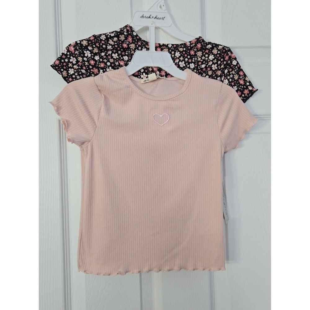 Derek Heart  Girls 2pc. Shirt Size 6. New with Tags‎